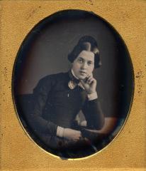 J. G. Moffitt, New York, Portrait of a young woman, circa 1855