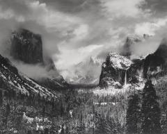 Clearing Winter Storm, Yosemite National Park, California, 1944