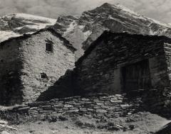 Farm, Valley of the Arc, Haute, Savoie, France, 1950