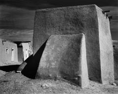 Rear of Church, Cordova, New Mexico, 1938