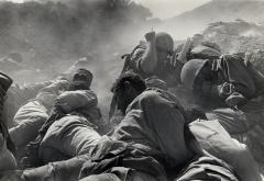 Artillery Barrage, Suez Canal, Yom Kippur War, 1973