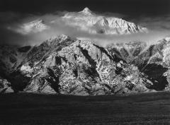 Mount Williamson, Sierra Nevada from Owens Valley, California, 1944