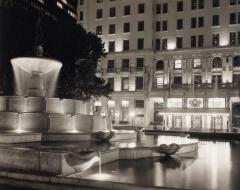 Plaza Fountain at Night, New York, July 2008