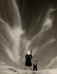 Windswept, Edna and Barbara, Point Lobos, 1947